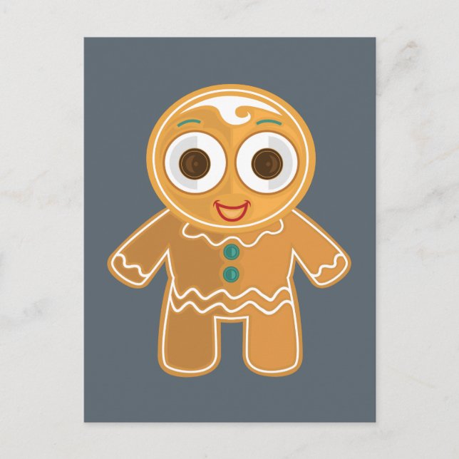 Postal Ginger Bread Man (Anverso)