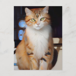 Postal Ginger Cat
