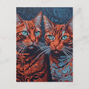 Postal Ginger Cats