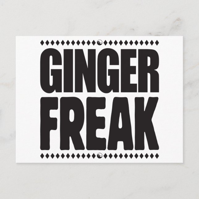Postal Ginger Freak (Anverso)