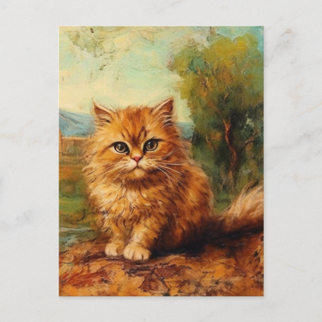 Postal Ginger Kitten (Anverso)