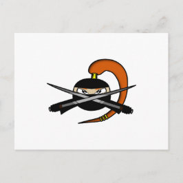 Postal Ginger Ninja Figura 2