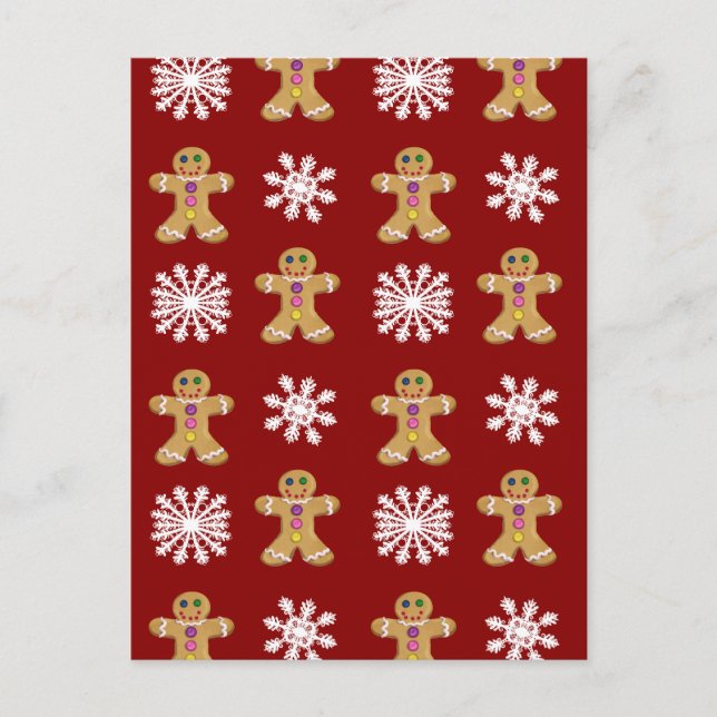 Postal Ginger y Nieve (Anverso)