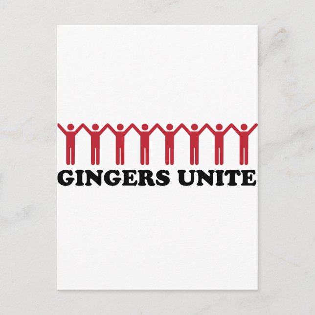 Postal Gingers Unite (Anverso)