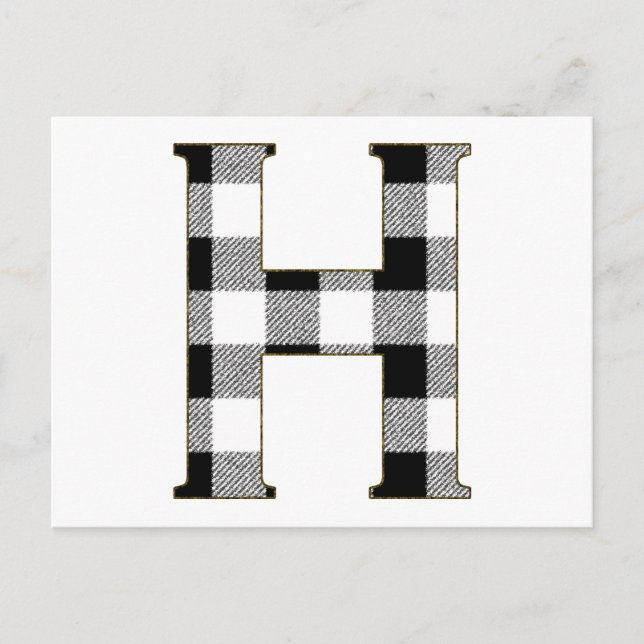 Postal Gingham Check H (Anverso)