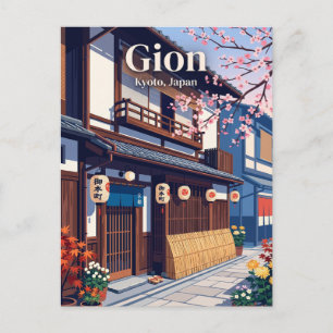 Postal Gion Japón