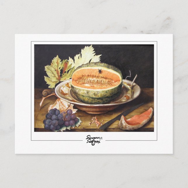 Postal Giovanna Garzoni #33 - Postcard Bella Artes (Anverso)