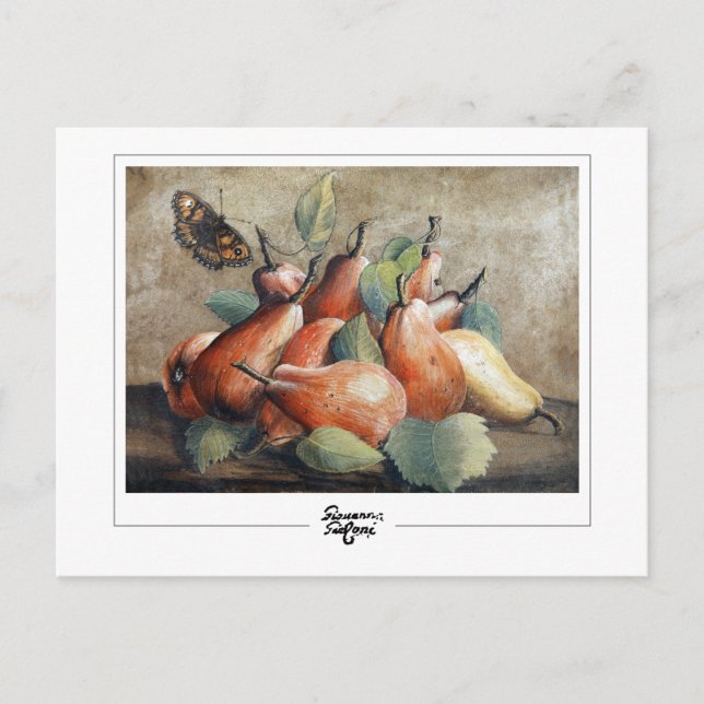 Postal Giovanna Garzoni #5 - Postcard Bella Artes (Anverso)