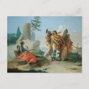 Postal Giovanni Battista Tiepolo - Armida Abandonada