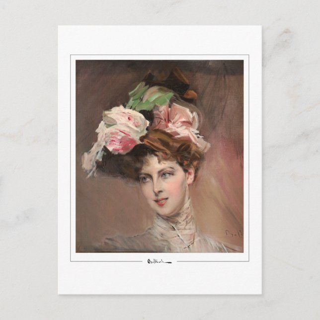 Postal Giovanni Boldini #2003 - Postcard Bella Artes (Anverso)