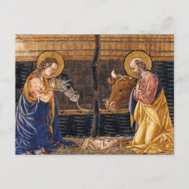 Postal Giovanni_Di_Francesco_Del_Cervelliera_-_Natividad_
