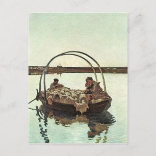 Postal Giovanni Segantini - Ave María