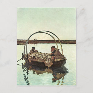 Postal Giovanni Segantini - avenida Maria