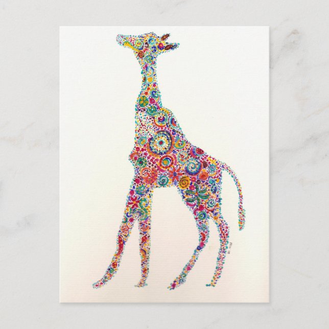 Postal Giraffe (Anverso)