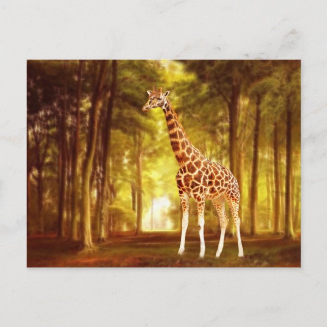 Postal Giraffe (Anverso)