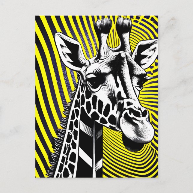 Postal Giraffe (Anverso)