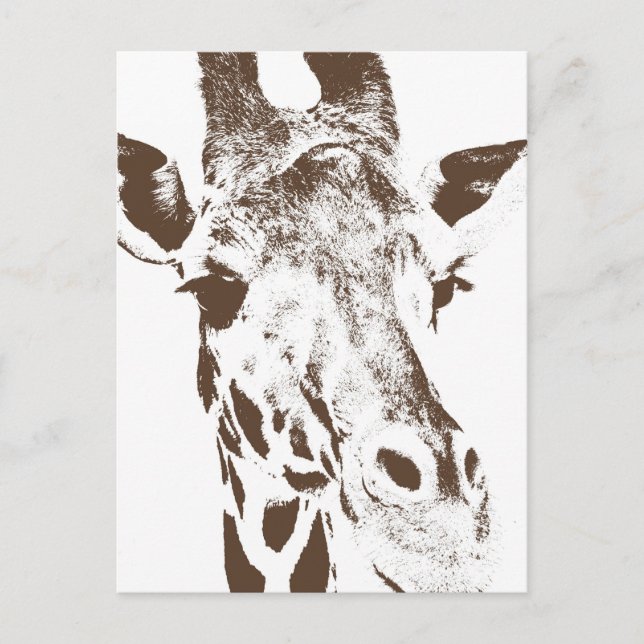 Postal Giraffe (Anverso)