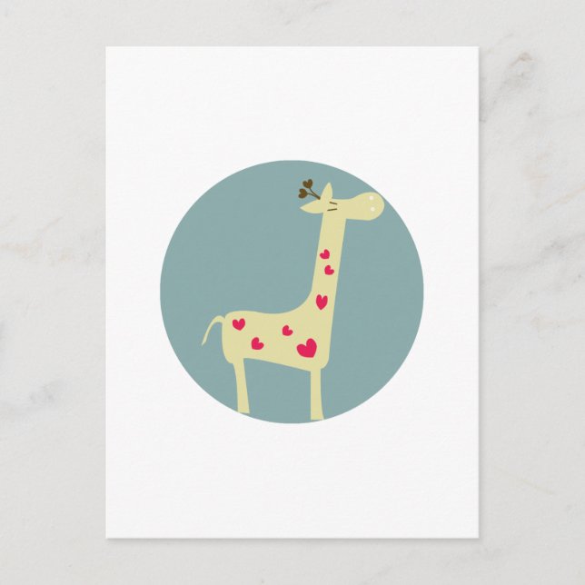 Postal Giraffe (Anverso)