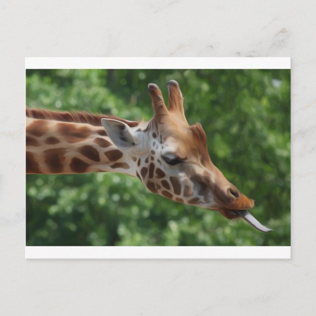 Postal Giraffe (Anverso)