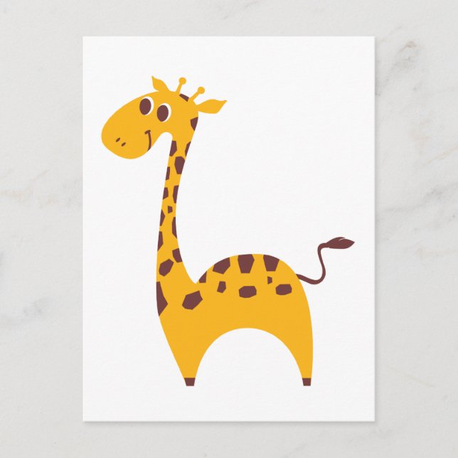 Postal Giraffe (Anverso)