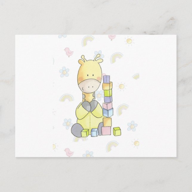 Postal Giraffe (Anverso)