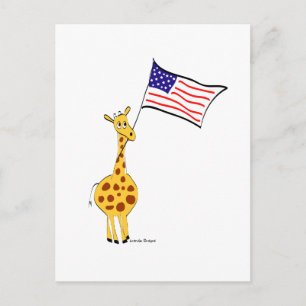 Postal Giraffe americana