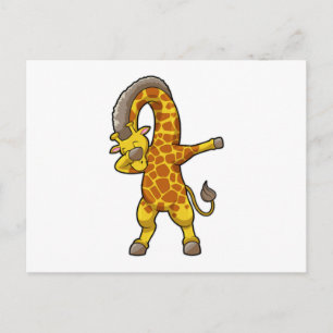 Postal Giraffe en Hip Hop Dance Dab