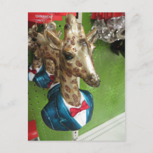 Postal Giraffe Head