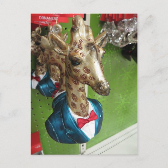 Postal Giraffe Head (Anverso)