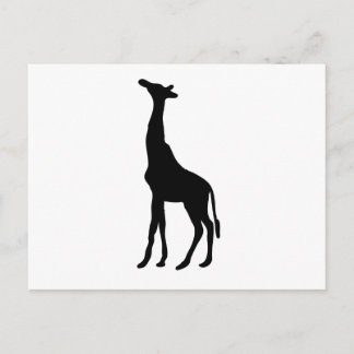 Postal Giraffe Silhouette