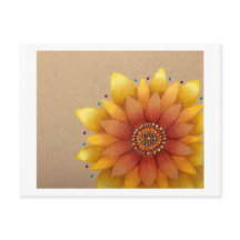 Postal girasol