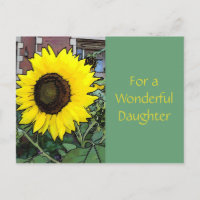 Girasol amarillo grande