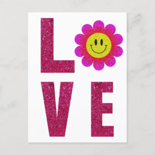 Postal Girasol de amor