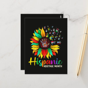 Postal Girasol del Mes Nacional de la Herencia Hispana