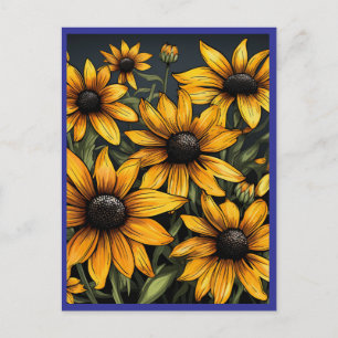 POSTAL GIRASOLES #1
