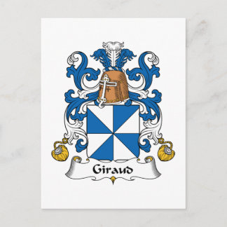 Postal Giraud Family Crest