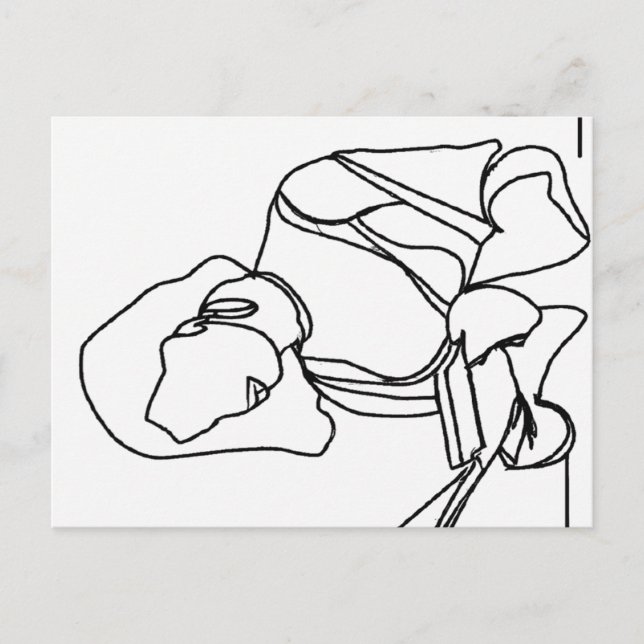 Postal Girl Reading (Anverso)