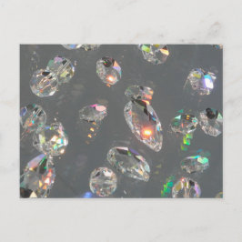 Postal Girly Diamond Gem Pattern