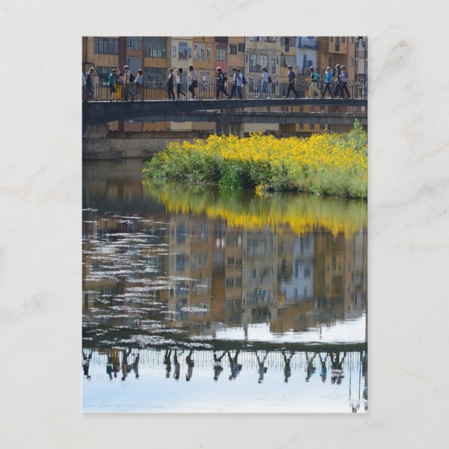 Postal Girona (Gerona), España (Anverso)