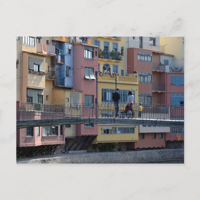 Postal Girona Postcard (Anverso)