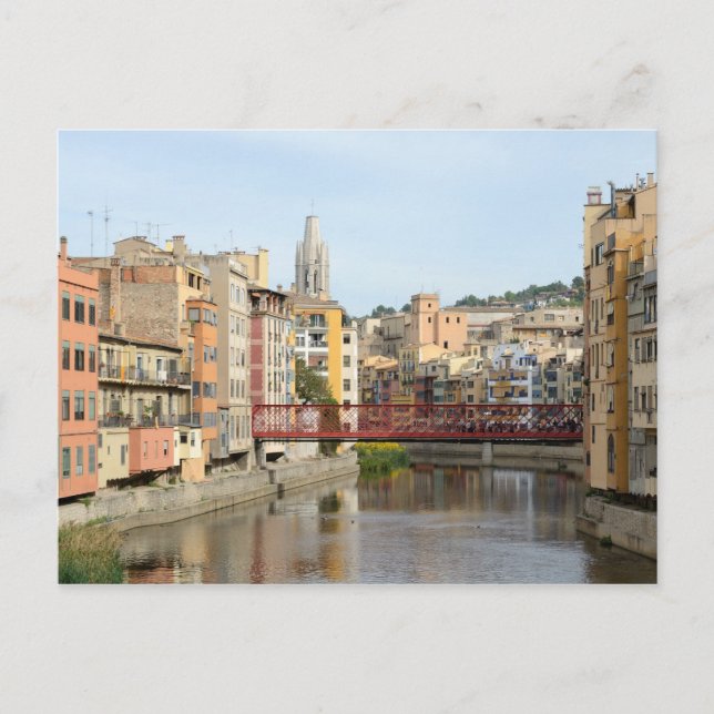 Postal Girona Postcard (Anverso)