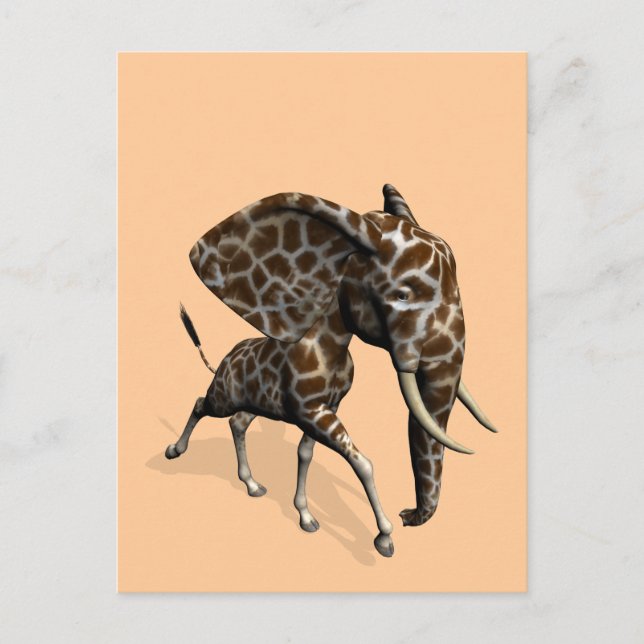 Postal Girphant O Eleffe (Anverso)