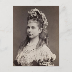 Postal GISELA, arquesa austriaca, hija Sissi