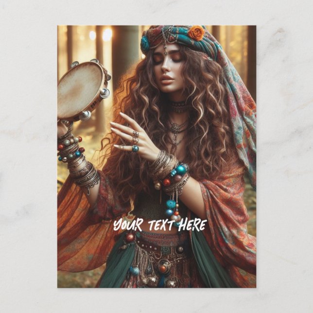 Postal Gitana (Anverso)