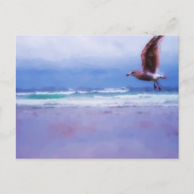 Postal gitana marina (Anverso)