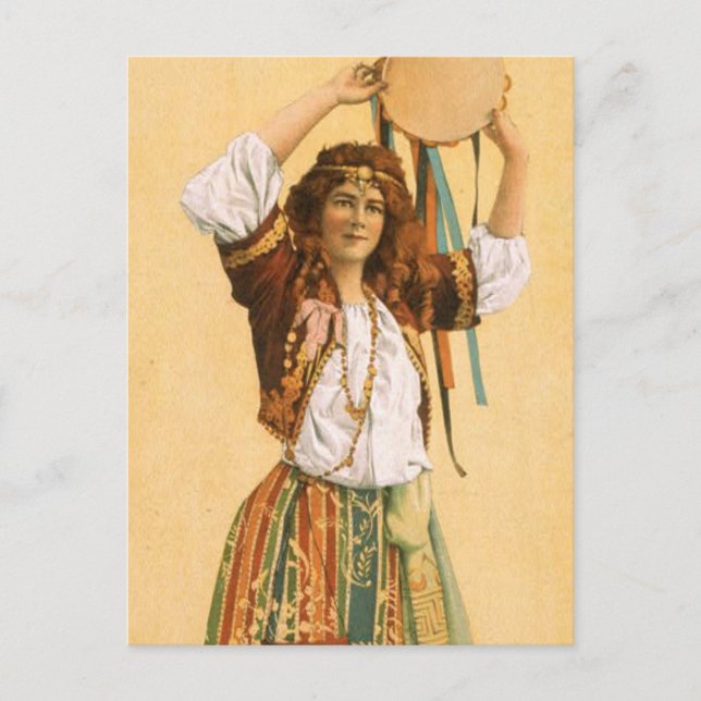 Postal Gitano SUPERIOR (Anverso)