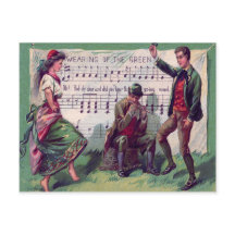 Gitanos irlandeses bailando la giga del verde