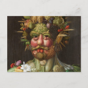 Postal Giuseppe Arcimboldo - Vertumnus