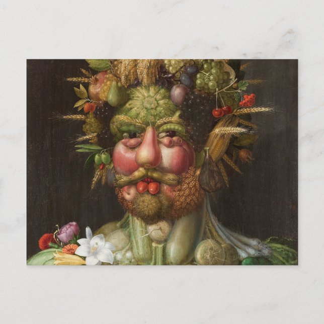 Postal Giuseppe Arcimboldo - Vertumnus (Anverso)