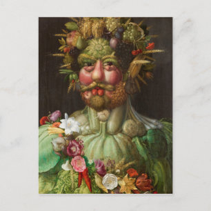 Postal GIUSEPPE ARCIMBOLDO - Vertumnus 1590